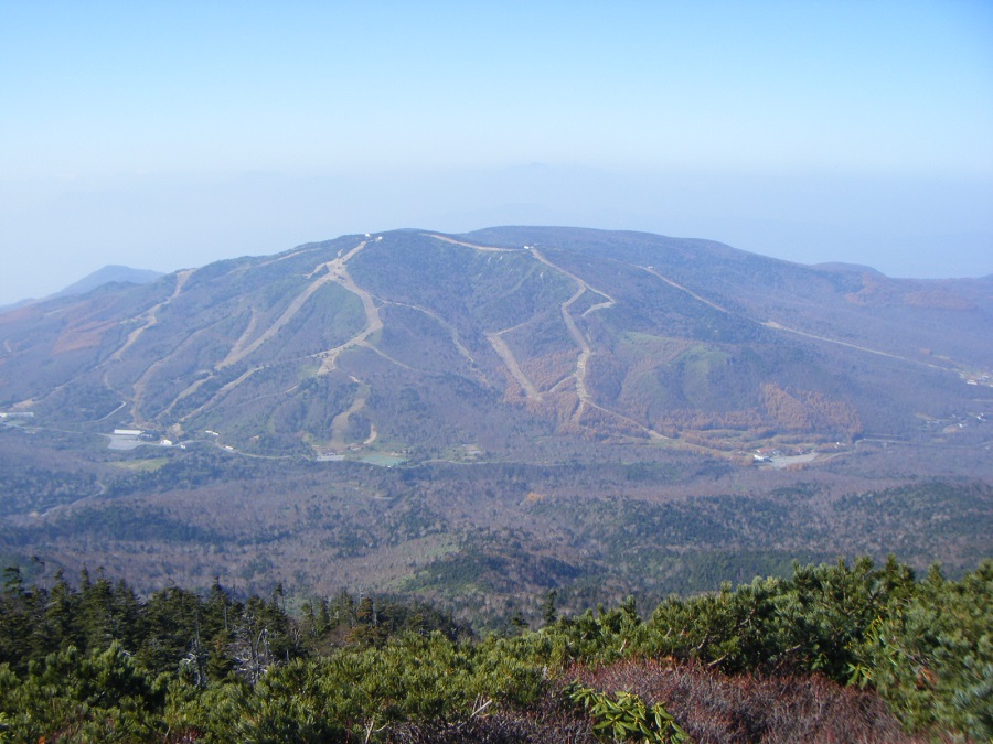 焼額山と志賀高原
